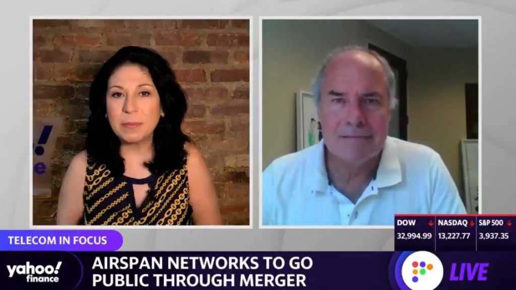 Airspan Networks CEO Eric Stonestrom on going public via SPAC ($NBA)